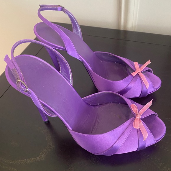 Nina Ricci Satin Stilettos - Picture 4 of 12